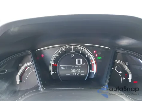 2017 Honda Civic Lx из США, поврежденный, VIN 19XFC2F5XHE026656